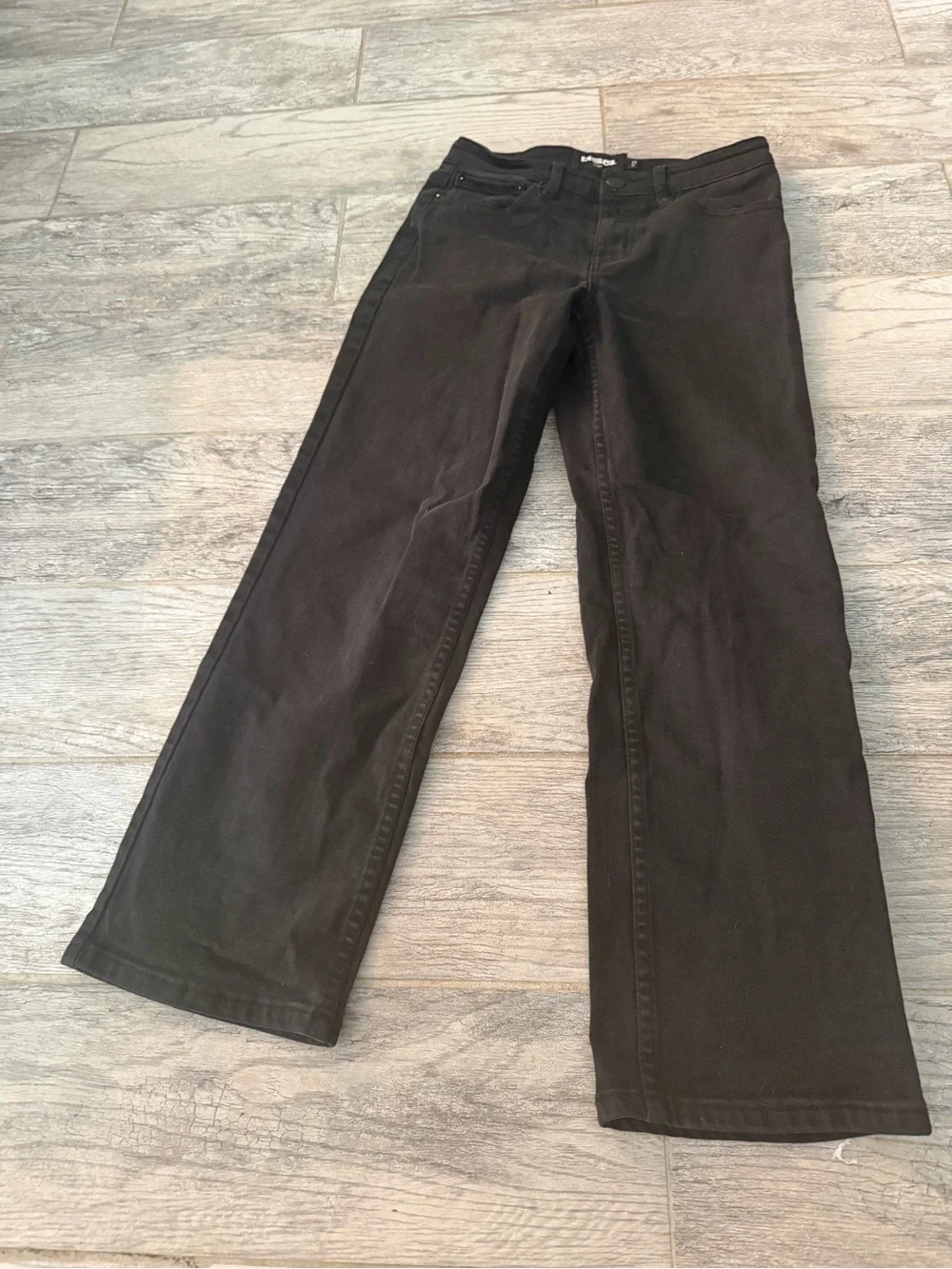 RSQ Kids Black Straight Jeans - Classic Five-Pocket